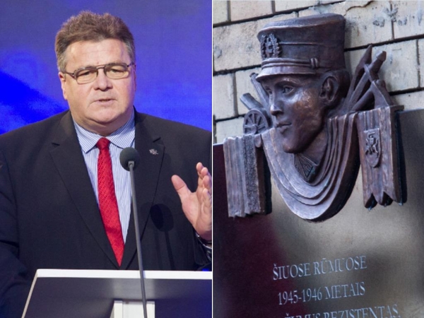L. Linkevičius: pakabinusieji J. Noreikos lentą kenkia Lietuvai