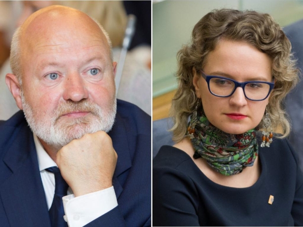 Liberalai rinko frakcijos seniūną: A. Armonaitė pralaimėjo E. Gentvilui