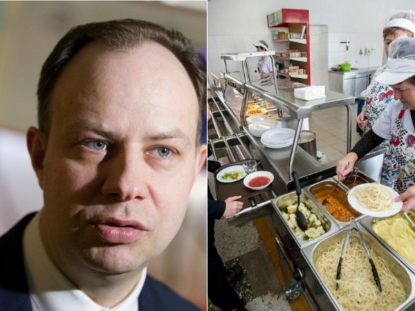 A. Veryga nebeprileis verslininkų prie mokyklų valgiaraščių