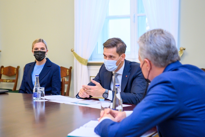 G. Nausėda su ministrais aptarė energetikos kainas ir nelegalios migracijos klausimus