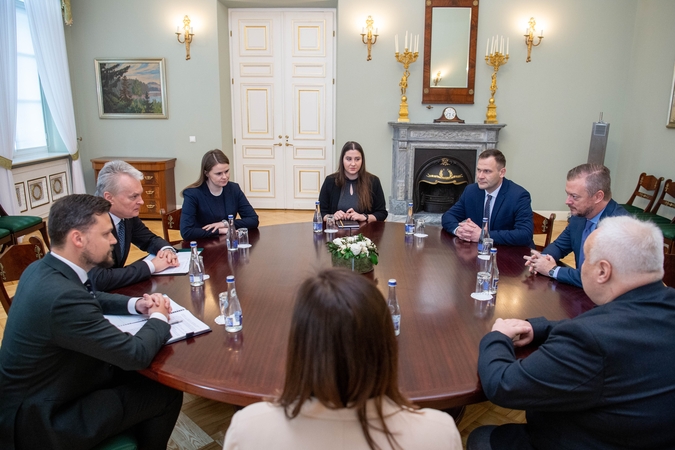 G. Nausėda remia paralimpinio komiteto draudimą Rusijos, Baltarusijos atletams