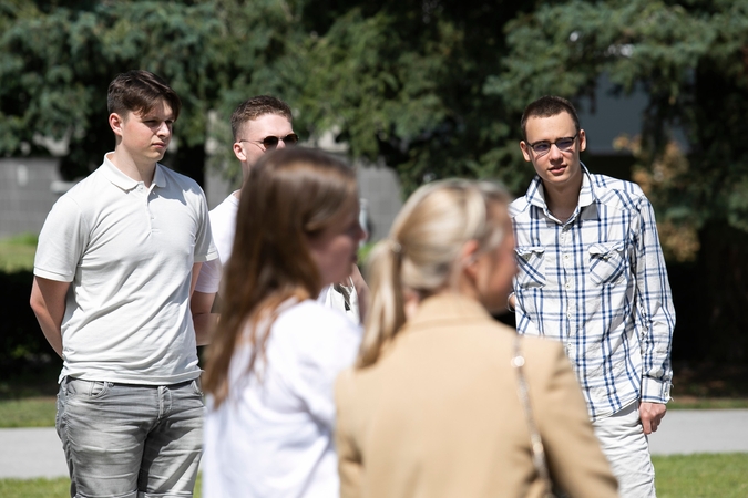 Abiturientai laiko valstybinį geografijos egzaminą