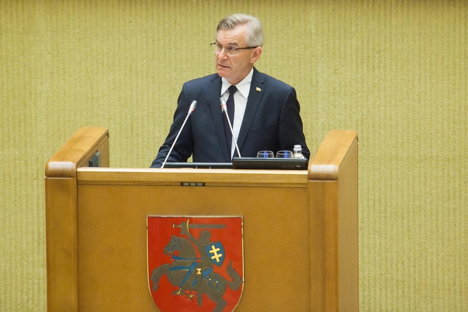 Seimo pirmininkas susitiks su JAV Kongreso delegacija