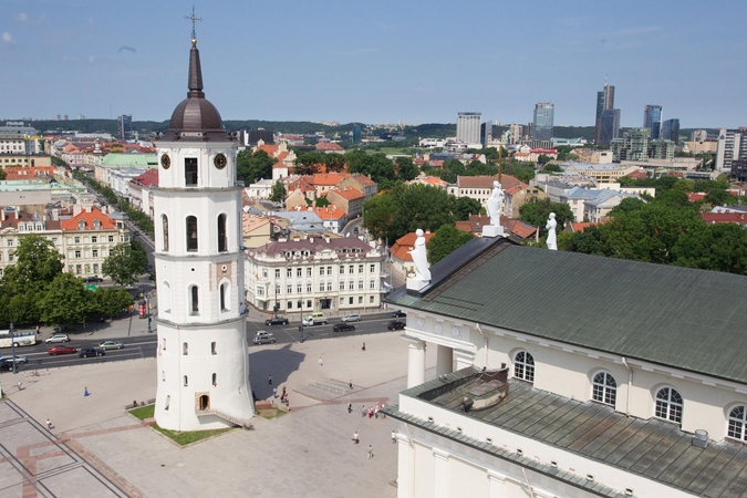 Vilnių bus galima pamatyti iš paukščio skrydžio