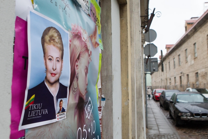 Penktadienis – paskutinė diena agitacijai prezidento rinkimuose