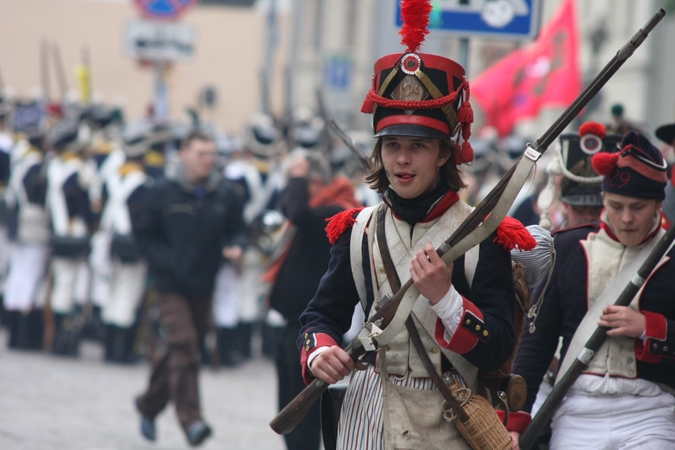 1812 m. į Vilnių atžygiavo Prancūzijos imperatoriaus Napoleono armija.