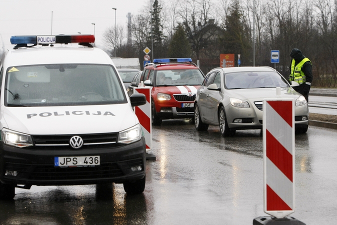 Klaipėdos policijai darbo netrūko: per parą patikrino 13 tūkst. automobilių