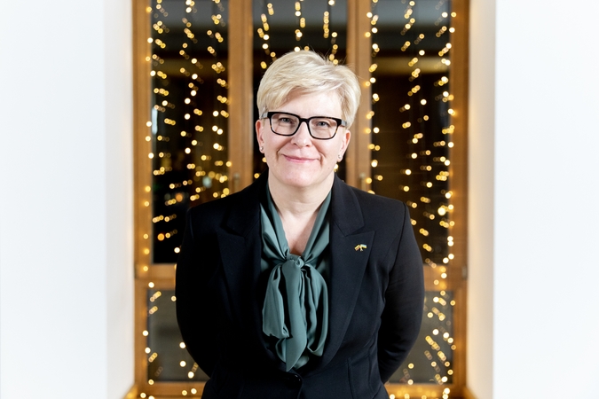 Premjerė sveikina Lietuvą su šv. Kalėdomis: rodykime atjautą tiems, kam dabar ypač sunku