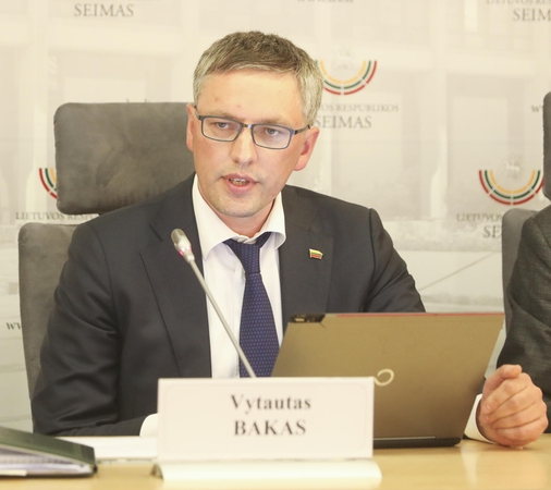 NSGK pirmininkas Vytautas Bakas