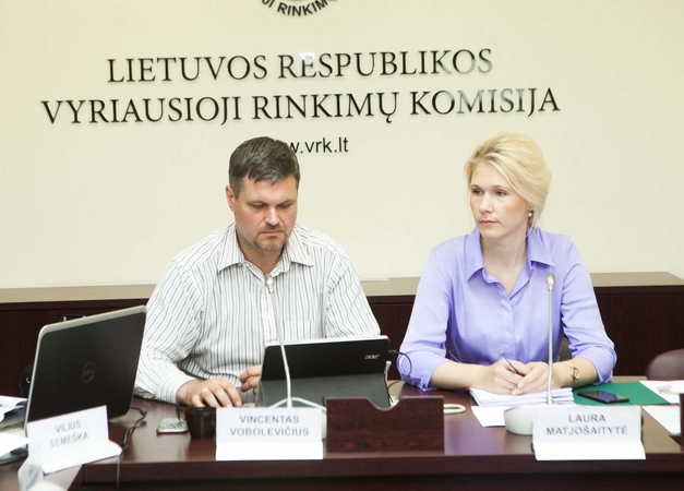 V. Vobolevičius atsistatydina iš VRK pirmininkės pavaduotojų
