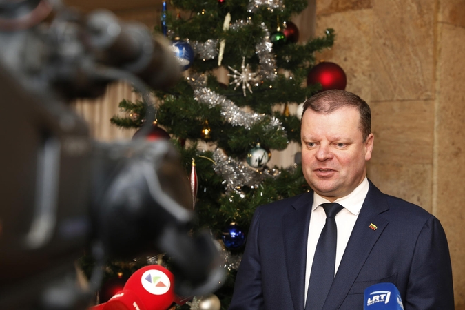 S. Skvernelis: dovanų iš Kalėdų senelio šiemet gaus visi ministrai