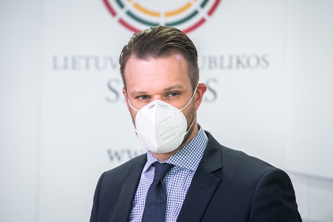 G. Landsbergis apie premjero ataskaitą: prisiima nuopelnus už gerą orą