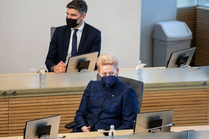 D. Grybauskaitė: Lietuvoje lyderystės nematome visuose valdžios lygmenyse