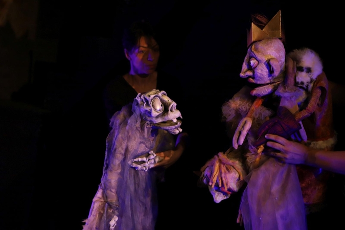 Lėliškas „šrūdo“ grožis Vilniaus teatre „Lėlė“