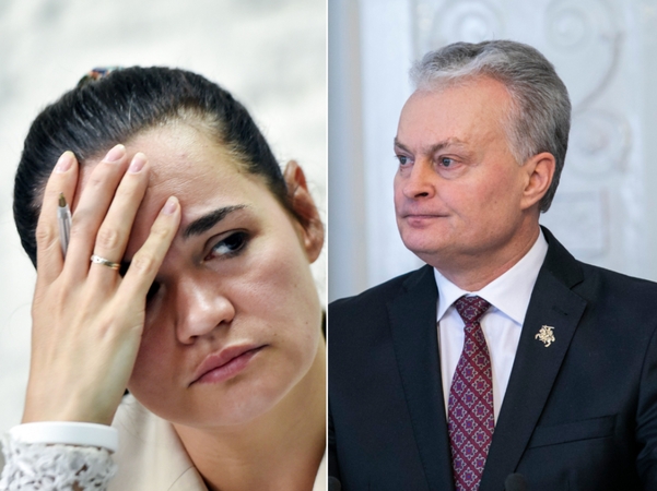 G. Nausėda įsitikinęs: S. Cichanouskajos vaizdo įrašai daryti ne laisva valia