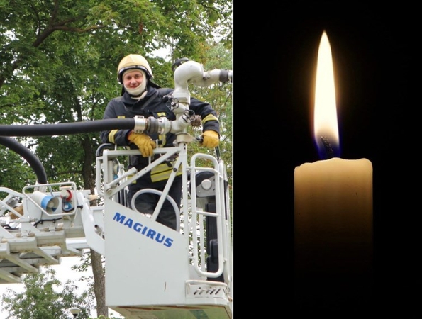 Lietuva atiduoda paskutinę pagarbą pasienyje žuvusiam ugniagesiui