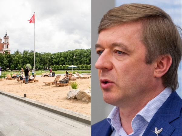 R. Karbauskis: R. Šimašiaus pliažas tampa Lukiškių aikštės išniekinimo simboliu