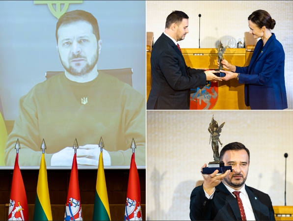 2022-ųjų Laisvės premija – Ukrainos prezidentui V. Zelenskiui