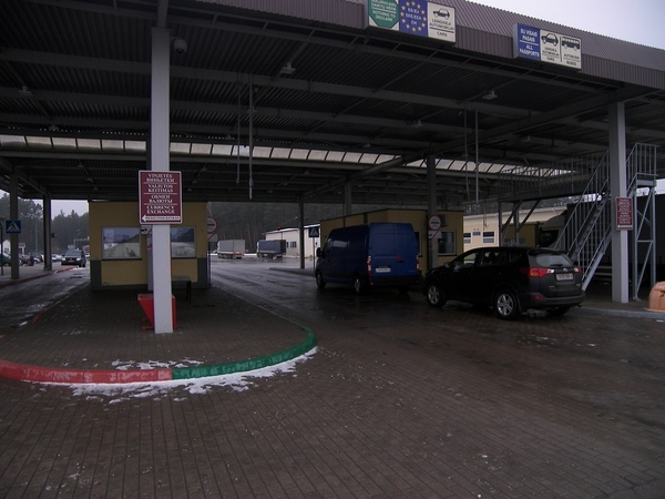 Keturias dienas gruodį gali sustoti eismas per Šalčininkų pasienio punktą