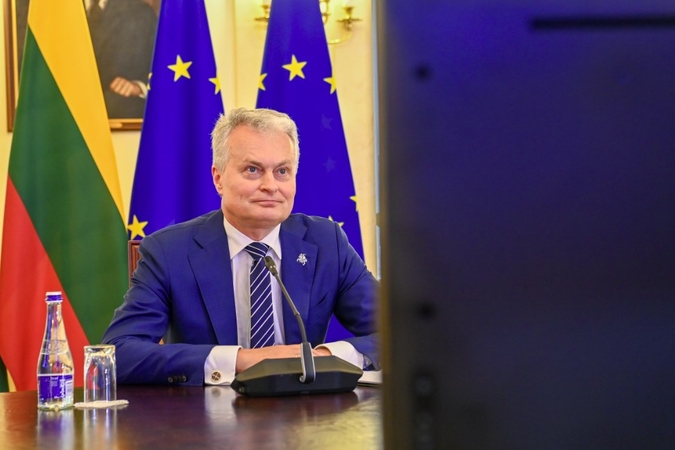G. Nausėda ragina ES konsoliduoti pozicijas santykiuose su Kinija