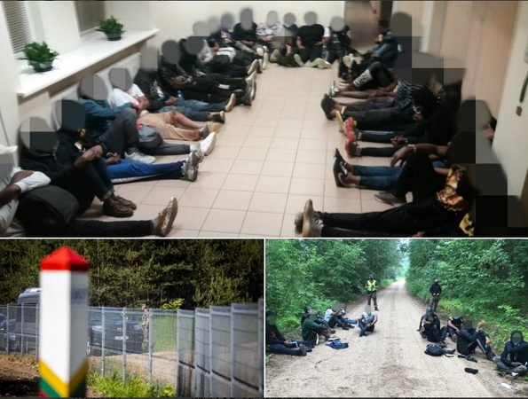 Viceministras: neteisėtų migrantų per parą gali atvykti ir daugiau nei 150