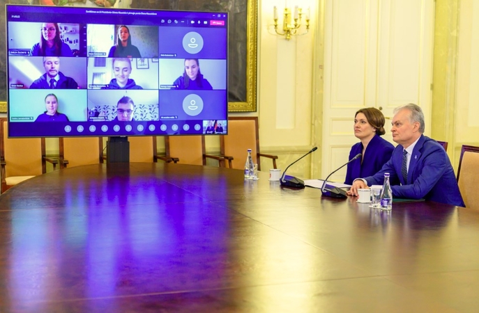 G. Nausėda: savanorystė, ypač per pandemiją, yra aukščiausia pilietiškumo išraiška
