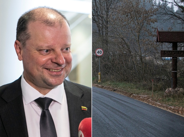 S. Skvernelio gatvėje vėl darbuojasi kelininkai: toliau lies naują asfaltą