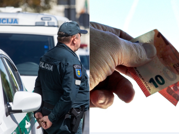 Joniškyje vyras policijos pareigūnui bruko 50 eurų kyšį