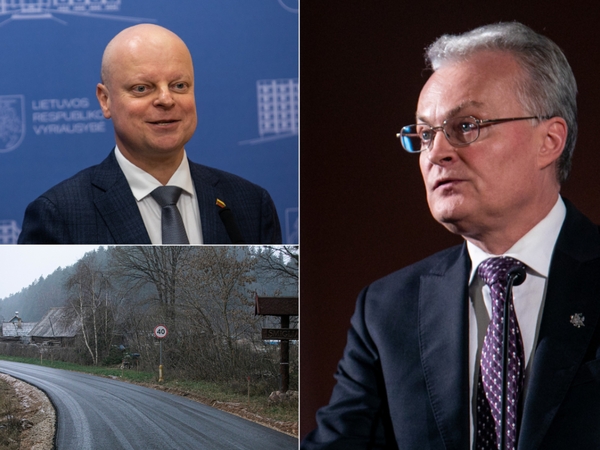 G. Nausėda ragina premjerą kreiptis į VTEK dėl kelio prie jo namų