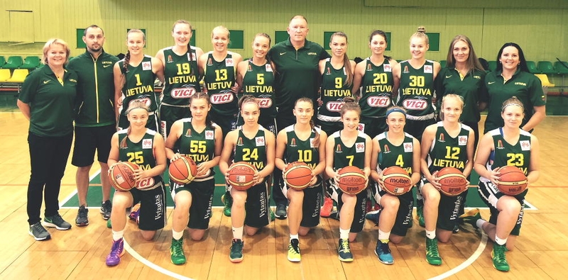 Šešiolikmetės pranoko Izraelio krepšininkes