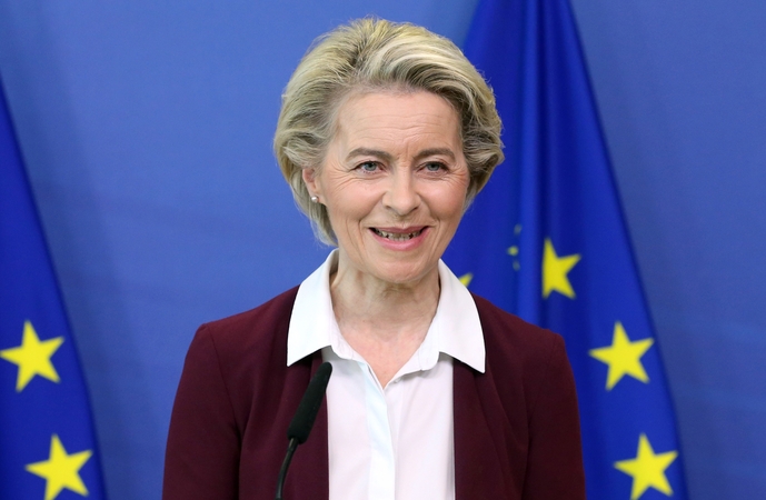 2019 m. EP išrinko Ursulą von der Leyen naująja EK pirmininke – ji tapo pirmąja moterimi, išrinkta eiti šias pareigas.