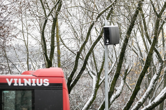 Vilniaus gatvėse atsiras dar penki eismo pažeidimų matuokliai
