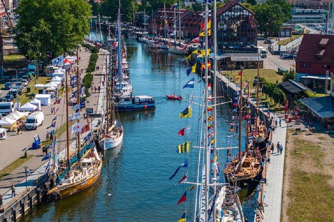 Savaitgalis po burėmis – Klaipėdoje prasideda „The Tall Ships Races“