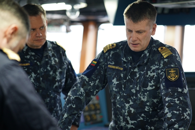 Permainos: flotilės admirolo G. Premenecko Lietuvos karinių jūrų pajėgų vado kadencija baigsis šią vasarą, jį pakeis toks pat patyręs jo kolega.
