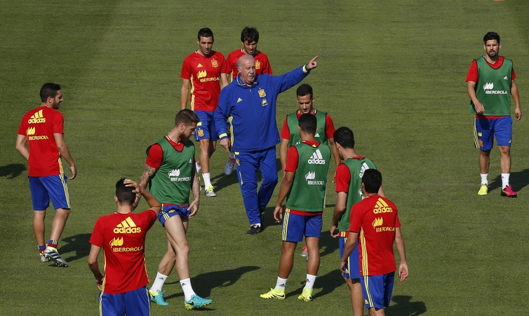 Net 10 Ispanijos futbolininkų prieš aštuntfinalį atliko dopingo testus