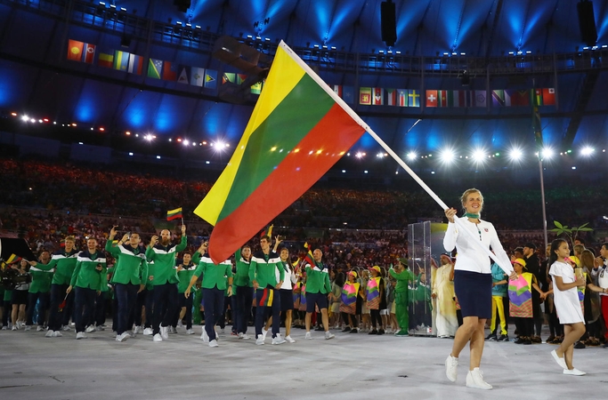 Spalvingai atidaryta „Rio 2016“ olimpiados fiesta 