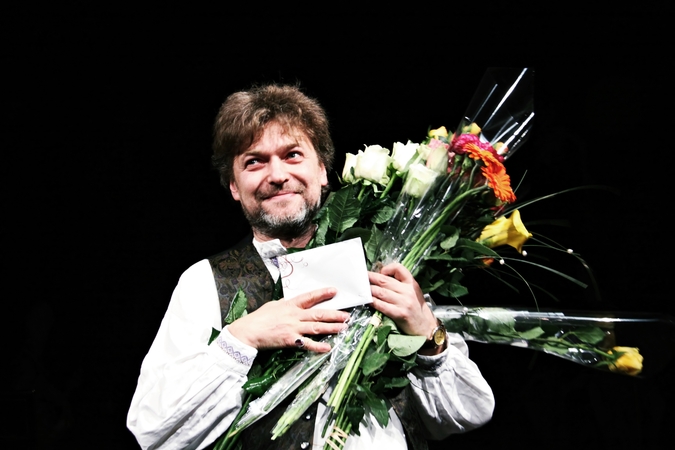 Aktorius G. Storpirštis jubiliejinį vakarą surengs bažnyčioje