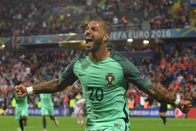 Euro 2016: portugalai tik po pratęsimo išplėšė pergalę prieš kroatus 