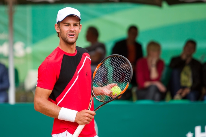 L. Grigelis pateko į ATP teniso turnyro pagrindines vienetų varžybas