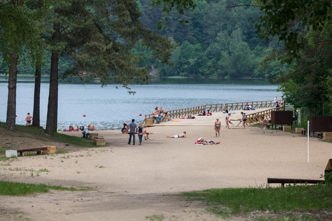 Maudynių sezoną vilniečiai pasitiks atnaujintuose paplūdimiuose