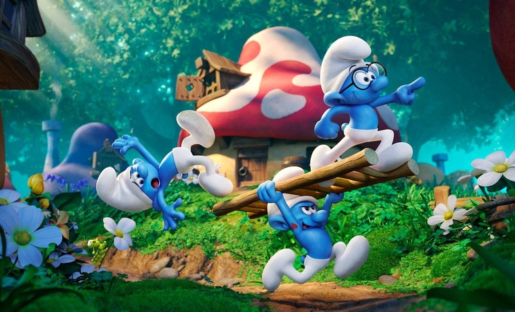 Netrukus 60-metį švęsiantys Smurfai grįžta į kiną ieškoti Pamiršto kaimelio