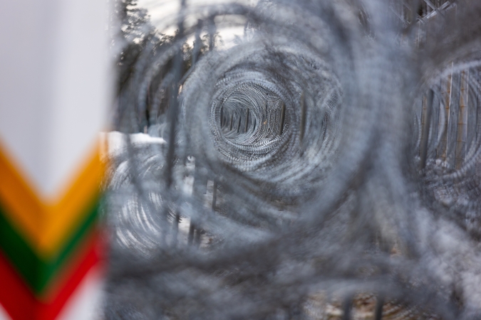 Pasienyje su Baltarusija praėjusią parą apgręžta 18 migrantų