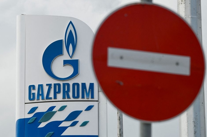 Rusija įvedė sankcijas „Gazprom“ padaliniams Vakaruose