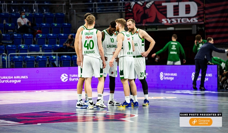 Atsitiesti nepavyko: į šturmą kilęs „Žalgiris“ krito prieš „Baskonia“
