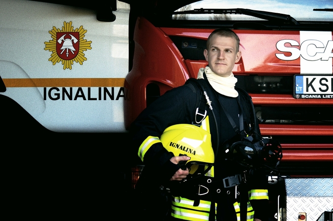Ugniagesys Remigijus: ši tarnyba pakeitė mano supratimą apie žmogaus ir aplinkos trapumą