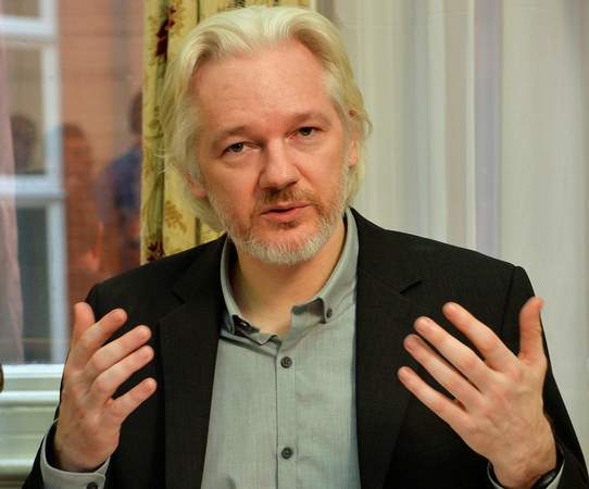 J. Assange'as neskųs Britanijos teismo sprendimo įkalinti jį 50 savaičių