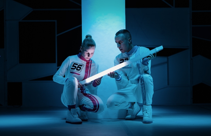 Mažiesiems teatro lankytojams bei tėveliams – spektaklio „Ateities medžiotojai“ premjera