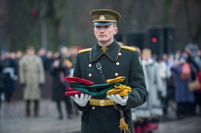 Gedimino pilies bokšto vėliava atkeliaus į Garliavą