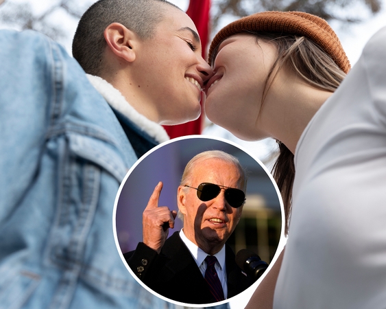  J. Bidenas pasirašė tos pačios lyties asmenų santuokų apsaugos įstatymą: meilė yra meilė