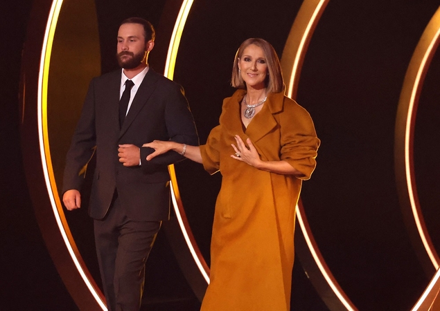 Celine Dion su sūnumi